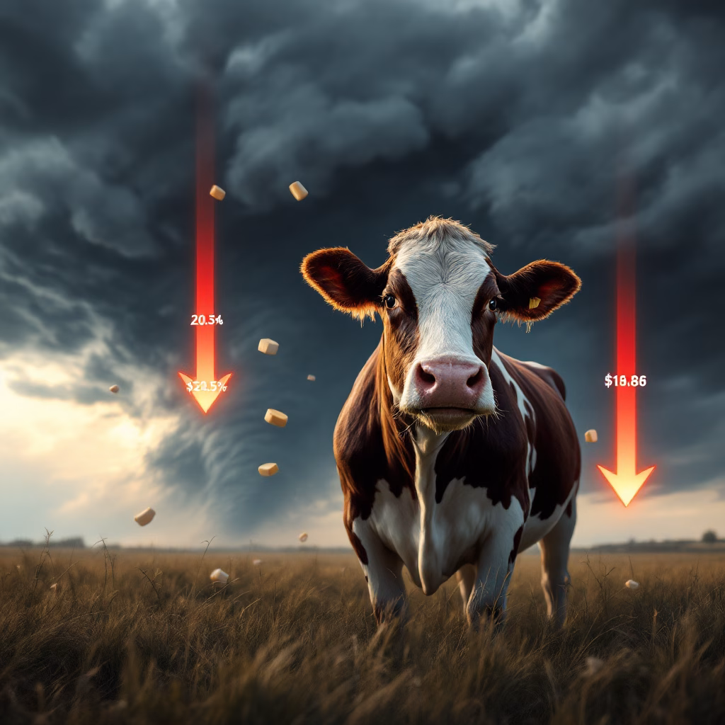 Dairy market crisis 2025, milk price collapse, butterfat oversupply, dairy trade tariffs, dairy farm survival strategies